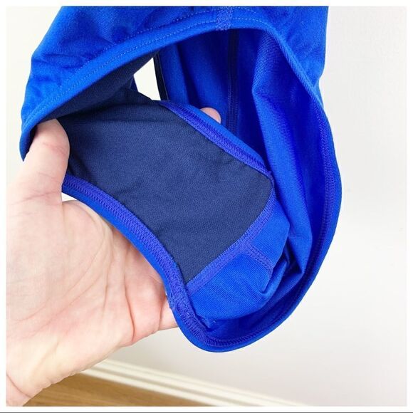 Speedo Endurance Blue One-Piece Bathing Suit 8/34 - Picture 4 of 11